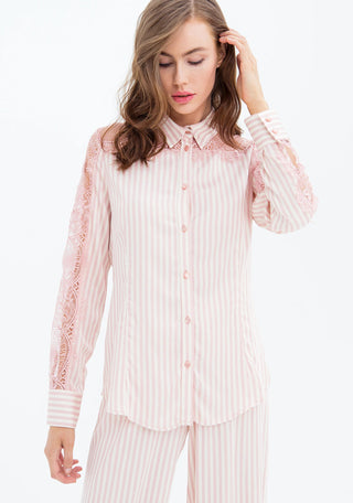 Shirt Regular Fit With Stripes - LNKM StoreFracominaShirt