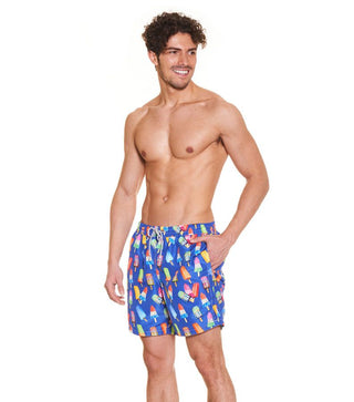 Swim Short Man Icicles - LNKM StoreZeybraSwimwear