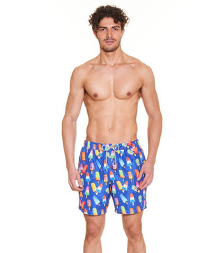 Swim Short Man Icicles - LNKM StoreZeybraSwimwear